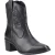 Hush Puppies Wynn Leren Zwarte Enkellaarzen Met Hak Voor Dames