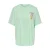 ONLY T-shirt met backprint – lichtgroen
