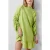 French Connection Faron Drape Dress Wasabi