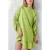 French Connection Faron Drape Dress Wasabi