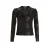 Anytime longsleeve met ruffle zwart