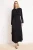 Trendyol Modest Dames Zwart Effen Maxi Lang Stijlvol/Avond Skater Modest Avond Jurken