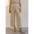 AWARE straight high waist pantalon – ecru