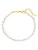 Eastside Armband  goud / wit