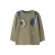 NAME IT MINI longsleeve met print – kaki
