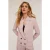 Motivi Polyviscose Double-breasted Jacket Pink