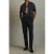 Reiss Ss Striped Rib Shirt Navy/white