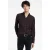 John Varvatos Double Band Collar Shirtswith Seam Detail Dark Plum