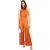 Little Mistress Halternek-jumpsuit voor dames met een ruime pasvorm en zonder mouwen (Koper)