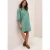 Corduroy jurk in effen kleur