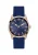 GUESS Analoog horloge ‘ MONTE ‘  blauw / goud