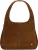 Coach Schoudertas
Dames Lana Shoulder Bag, Materiaal: Suède, Kleur: Bruin