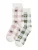 Next Sokken  groen / donkerlila / oudroze / wit