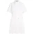 Karl Lagerfeld Broderie Detail Shirt Dress White