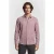 No Excess Shirt Solid With Linen Mauve