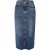 Pieces Denim kokerrok voor dames (Blauwe Denim)