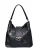 Roberta M Zwart Rundleer Tas