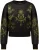 Scotch & Soda Pullover Jacquard relaxed-fit Zwart dames