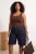 Trendyol Curve Dames Bruin Effen Mouwloos Getailleerd Grote maten Blouses