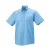 Russell Collection Heren Ultimate Non-Iron Shirt met Korte Mouwen (Heldere lucht)