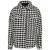 Dames sherpa overshirt Urban Classics AOP