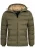 INDICODE JEANS Winterjas  donkergroen