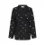 FLURESK oversized blazer met studs – zwart