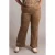 Yest Curve suedelook broek bootcut bruin