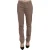 Dondup Bruine Lage Taille Rechte Snit Broek