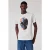 Paul Smith Mens Reg Fit Ss T Shirt Skull Red Blue White