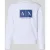 Armani Exchange Sweatshirt met logoprint en ronde hals