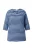 Ulla Popken Shirt  navy / lichtblauw