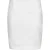 Witte Gabardine Rok met Decoratieve Stiksels