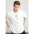 Oversized T-shirt met print en ronde hals
