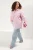 Trendyol Curve Dames Roze Effen Lang Relaxed fit Grote maten Overhemden