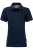 HAKRO 214 Regular Fit Dames Poloshirt nachtblauw, Effen