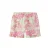 NAME IT MINI regular gebloemde casual short roze