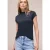 Street One Dames Basic Shirt met Schildpadhals in Blauw