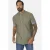 Jan Vanderstorm +FIT Collectie regular casual overhemd olijfgroen
