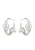 faina Oorbellen  zilver / parelwit