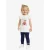 Guess Meisjes set t-shirt legging pure wit