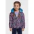Orange Stars reversible colourblock jas Isa all-over print
