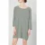 American Vintage Boat Neck Short Dress Etain