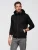 Ombre Sweatvest  zwart