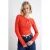 TRENDYOLMİLLA Dames Rood Effen Lang Getailleerd Blouses