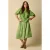 Sissy-Boy broderie midi rok – groen