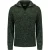 No Excess Pullover half zipper high neck 3 co dark green
