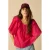 Sissy-Boy blouse met ruches – roze