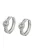 faina Oorbellen  zilver / transparant
