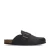 Manfield nubuck clogs donkerbruin